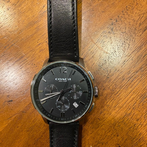 Coach Bleecker Chronograph Black Dial Men's Watch - Picture 3 of 5